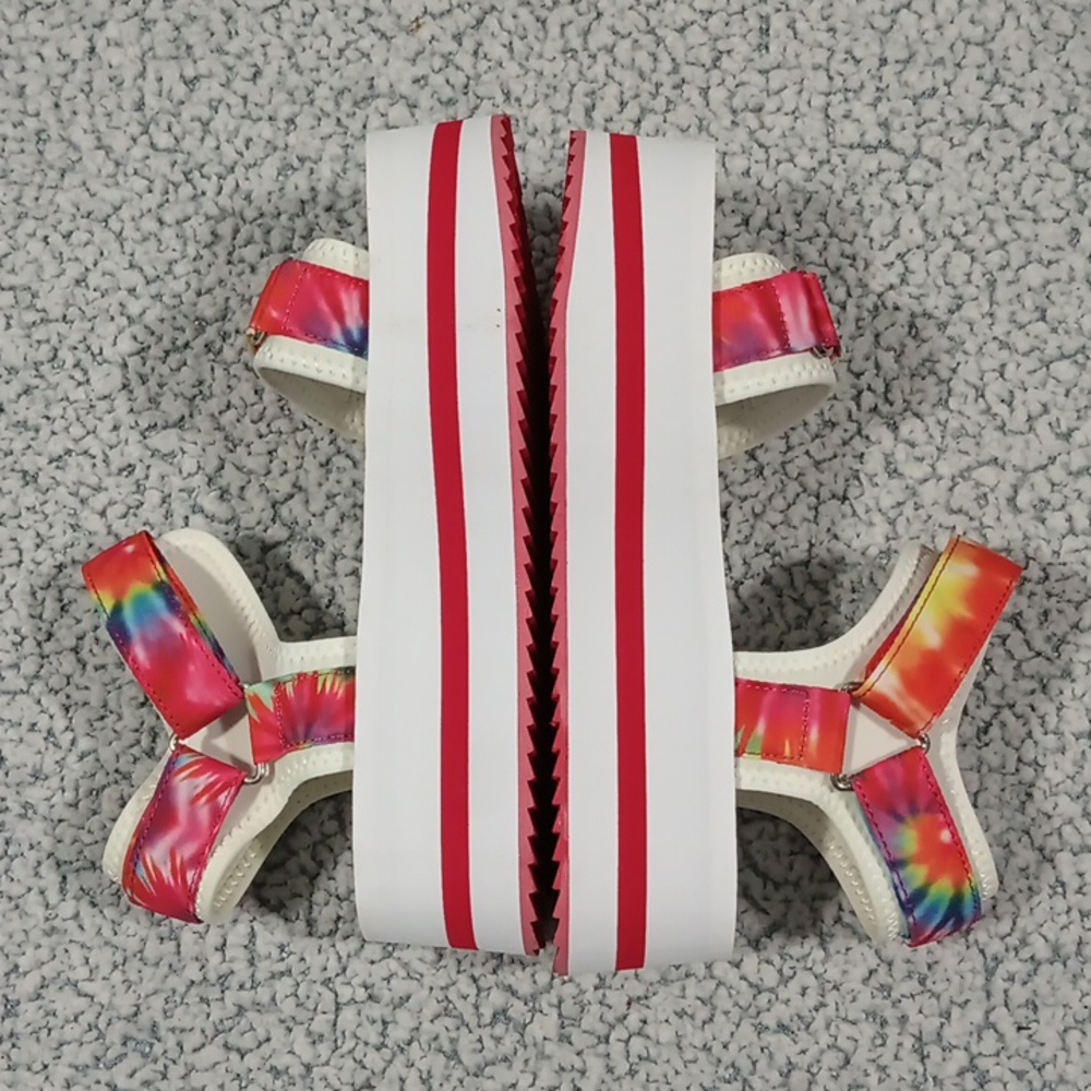 Sugar tie dye platform sandals - Picture 5 of 8